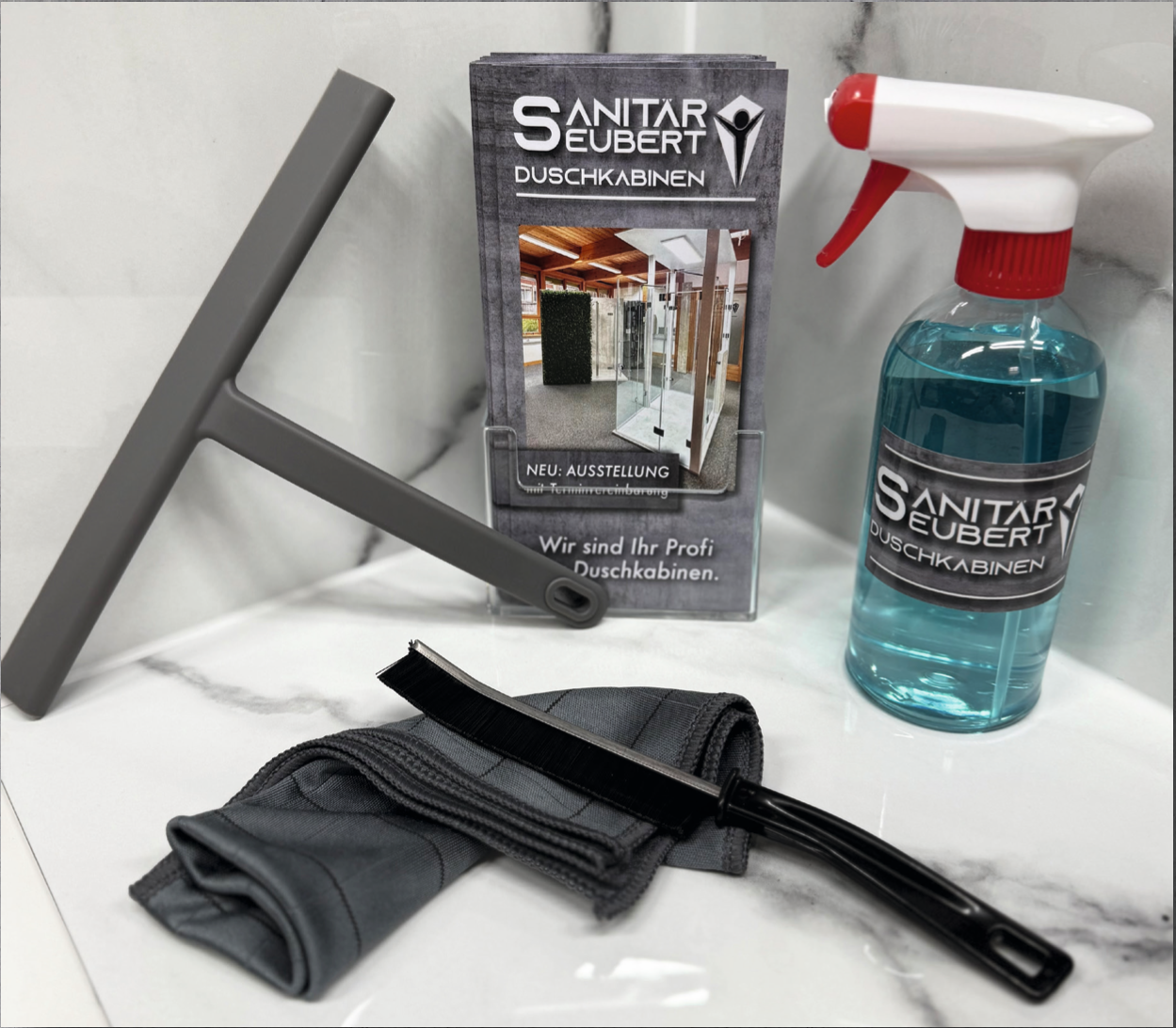 Premium Duschkabinen-Reinigungs-Set